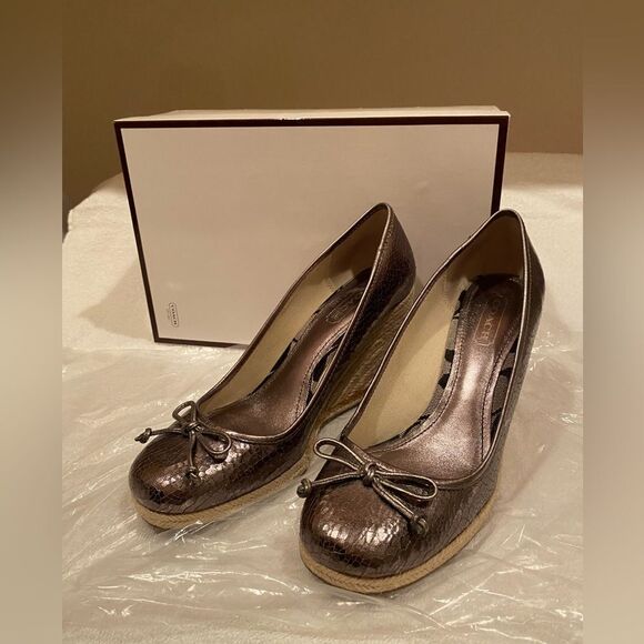 Coach wedges - Picture 1 of 5